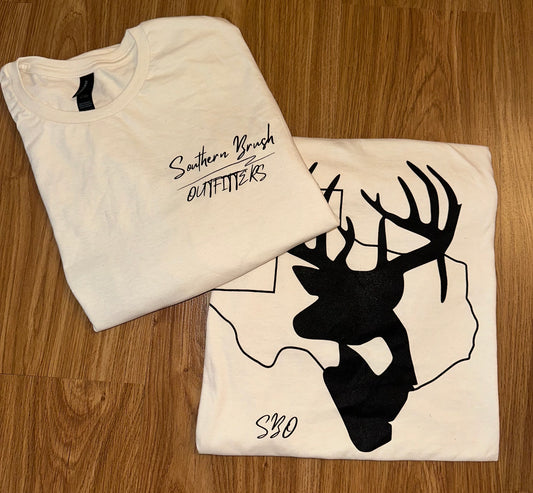 Southern Brush “Buck Tee” - Cream