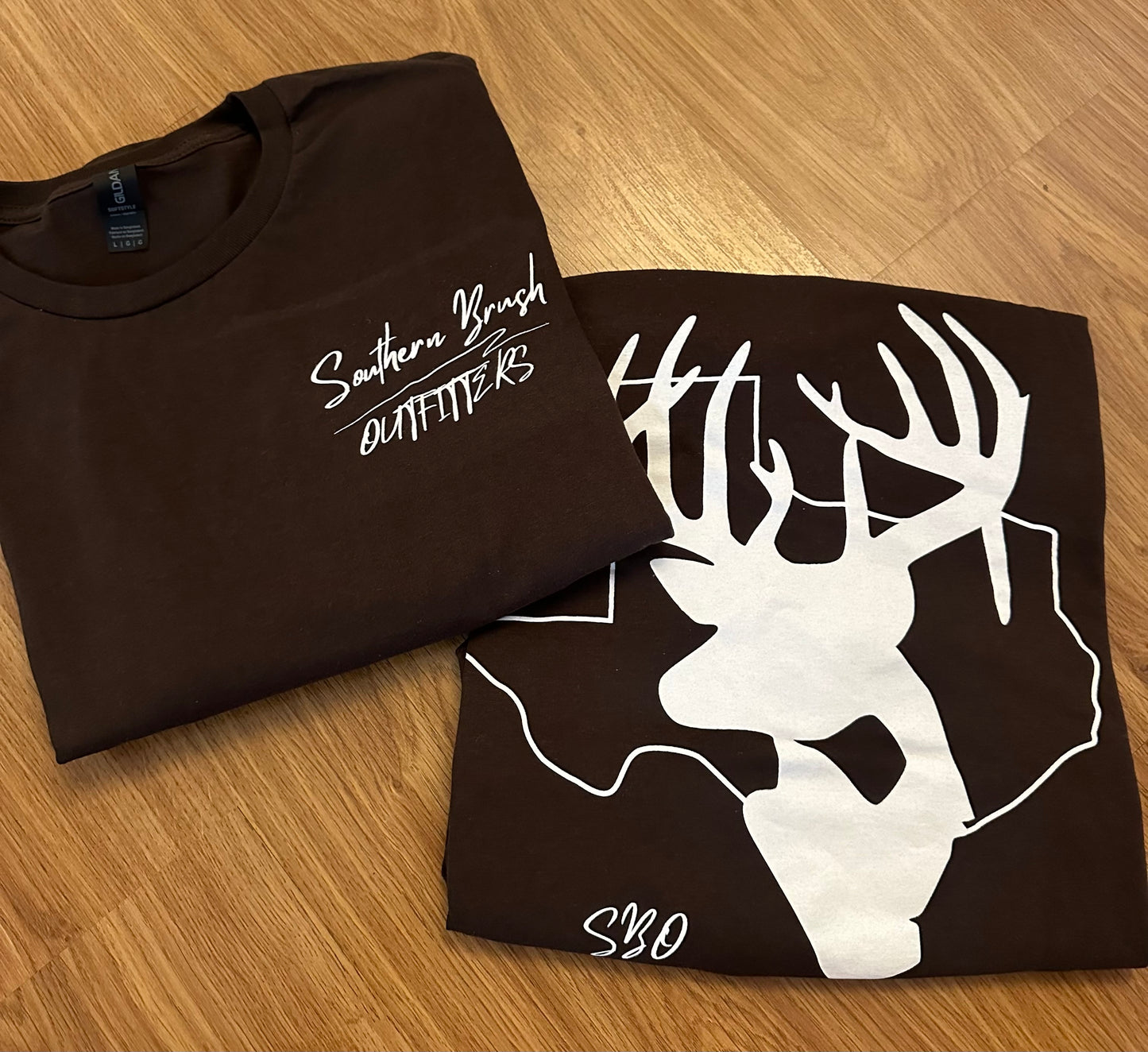 Southern Brush "Buck Tee" - Brown